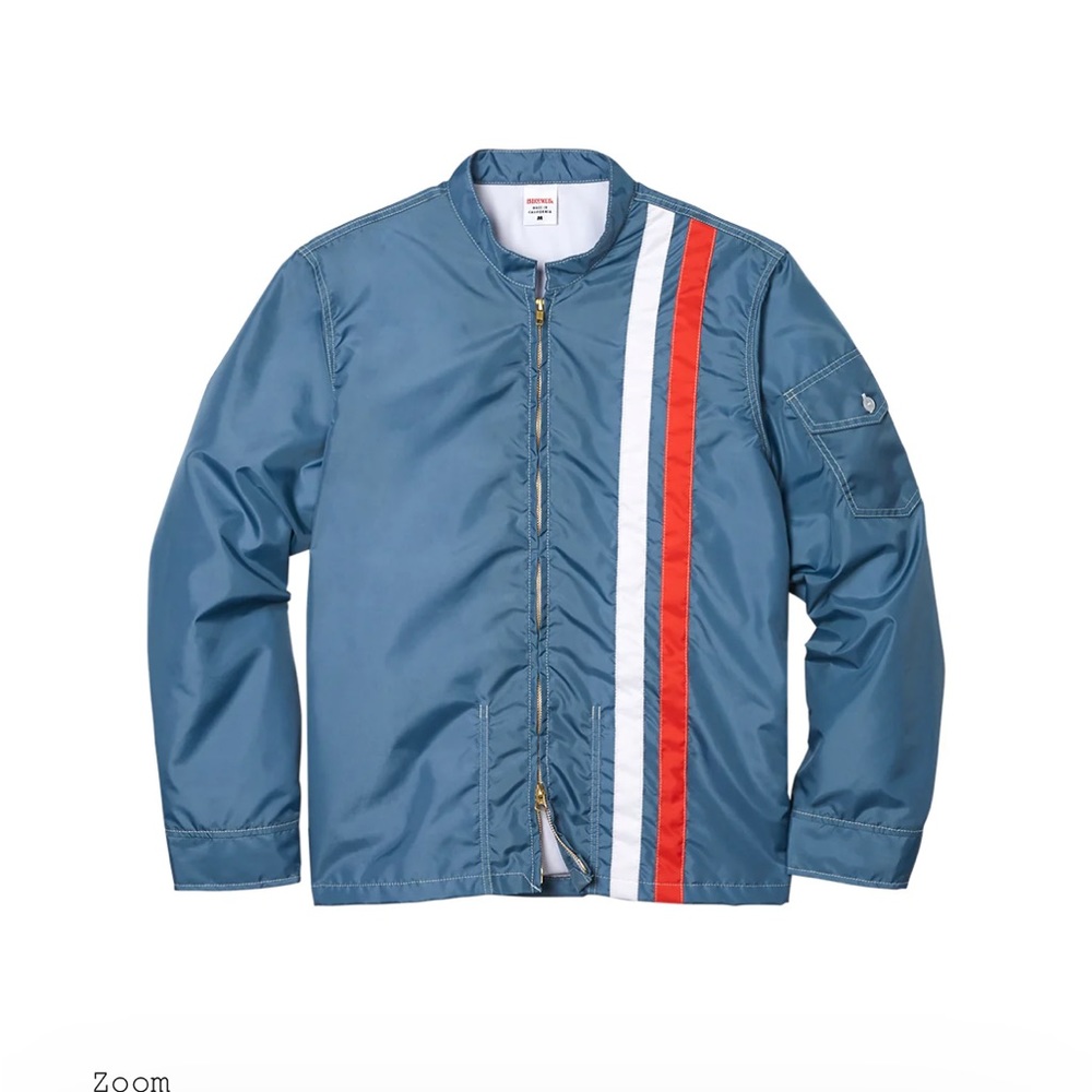 Birdwell Beach Britches Le Mans Racing Jacket Federal Blue